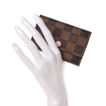Louis Vuitton Damier Ebene Multicles 6 Key Holder Rose Ballerine 2 of 8