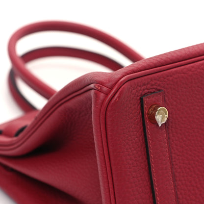 Hermes Togo Birkin 30 Rouge Grenat 11 of 12
