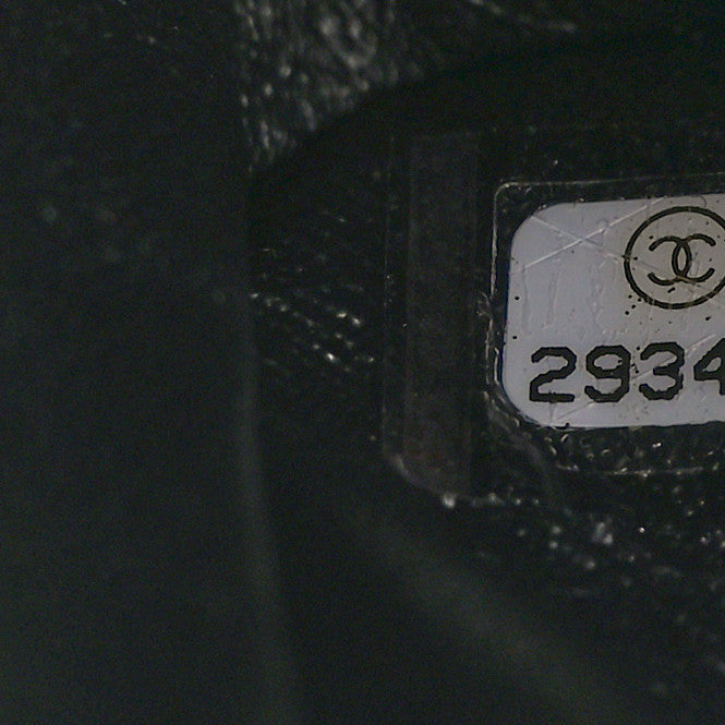 Chanel Patent Calfskin Quilted Bi-Color Mini Rectangular Flap Black Red 7 of 10