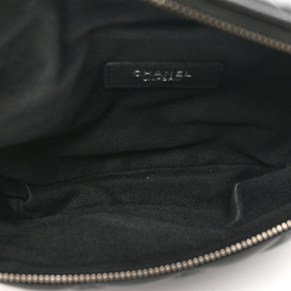 Chanel Calfskin Quilted Waist Belt Bag Black 6 of 7