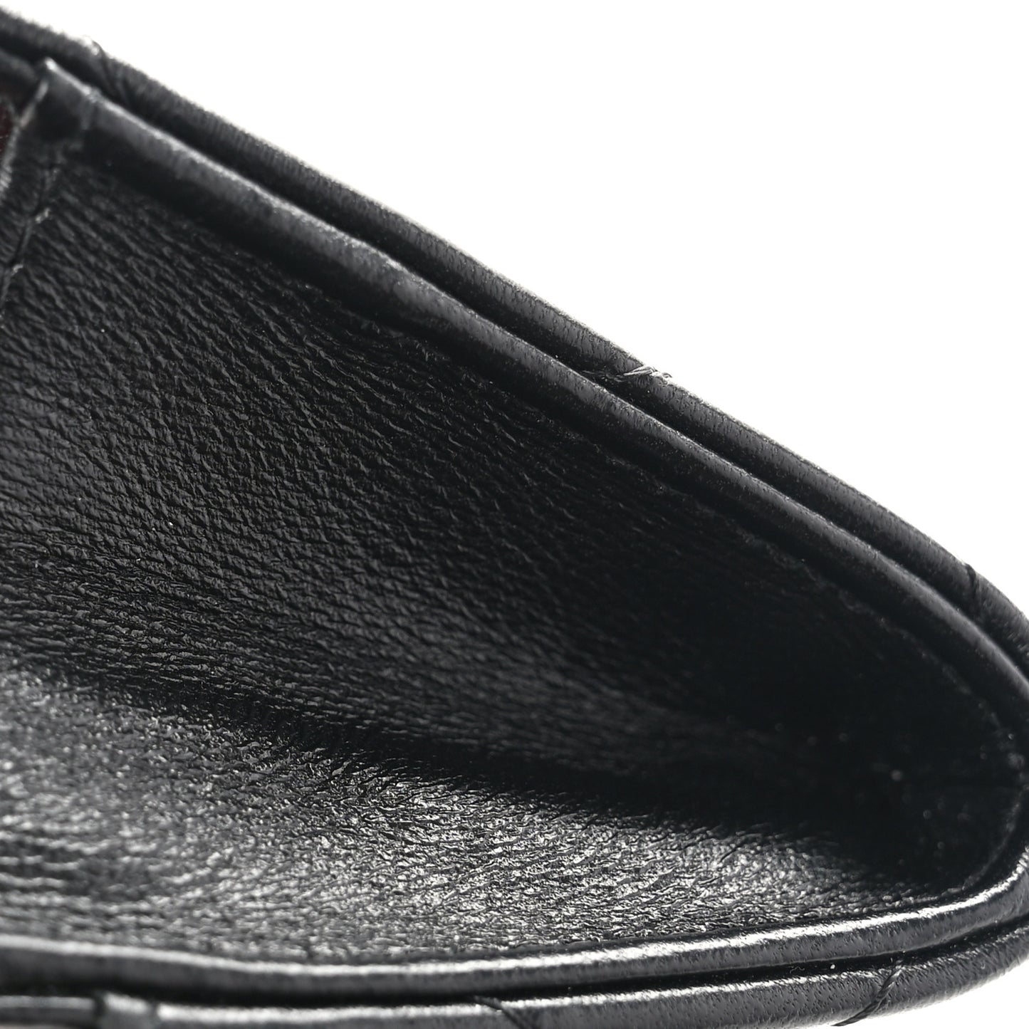 Lambskin Quilted Chanel 19 Flap Card Holder Black