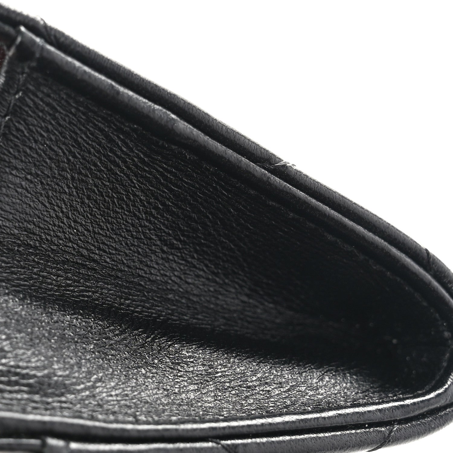 Chanel Lambskin Quilted Chanel 19 Flap Card Holder Black 9 of 10