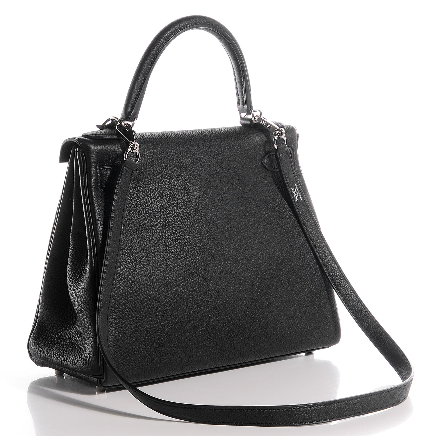 Hermes Togo Kelly Retourne 28 Black 23 of 31