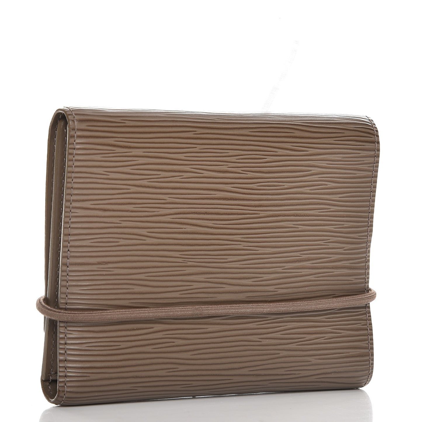 Epi Porte-Monnaie Elastique Wallet Pepper
