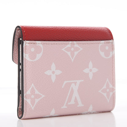 Louis Vuitton Monogram Giant Zoe Wallet Rouge Rose 3 of 13