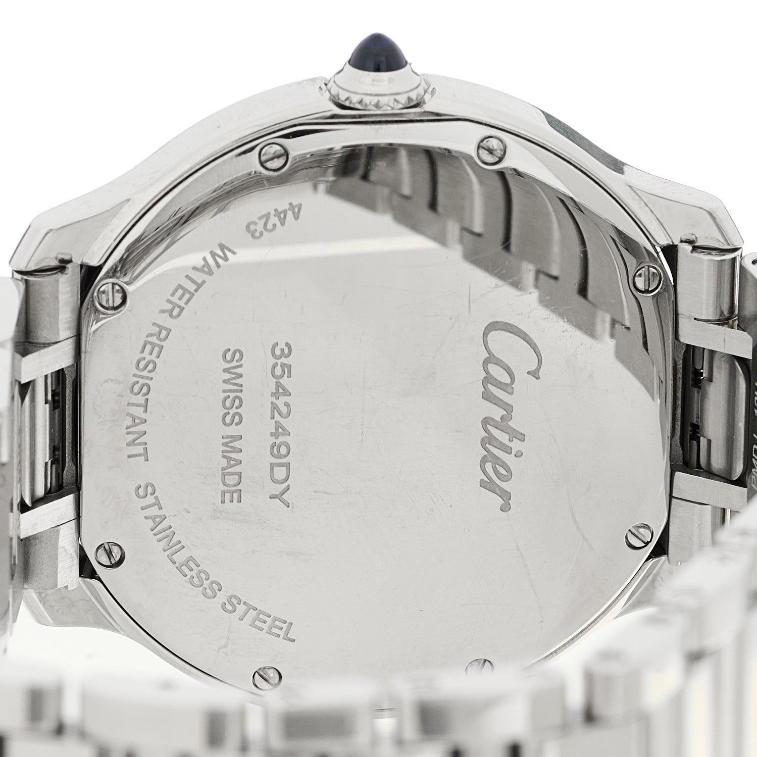 Cartier Stainless Steel 36mm Ronde Must de Cartier Quartz Watch 4 of 5