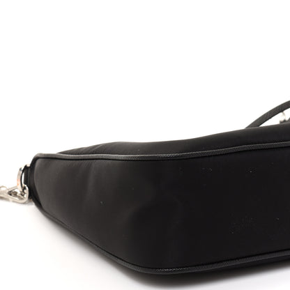 Prada Nylon Re-Edition 2005 Shoulder Bag Black 12 of 14