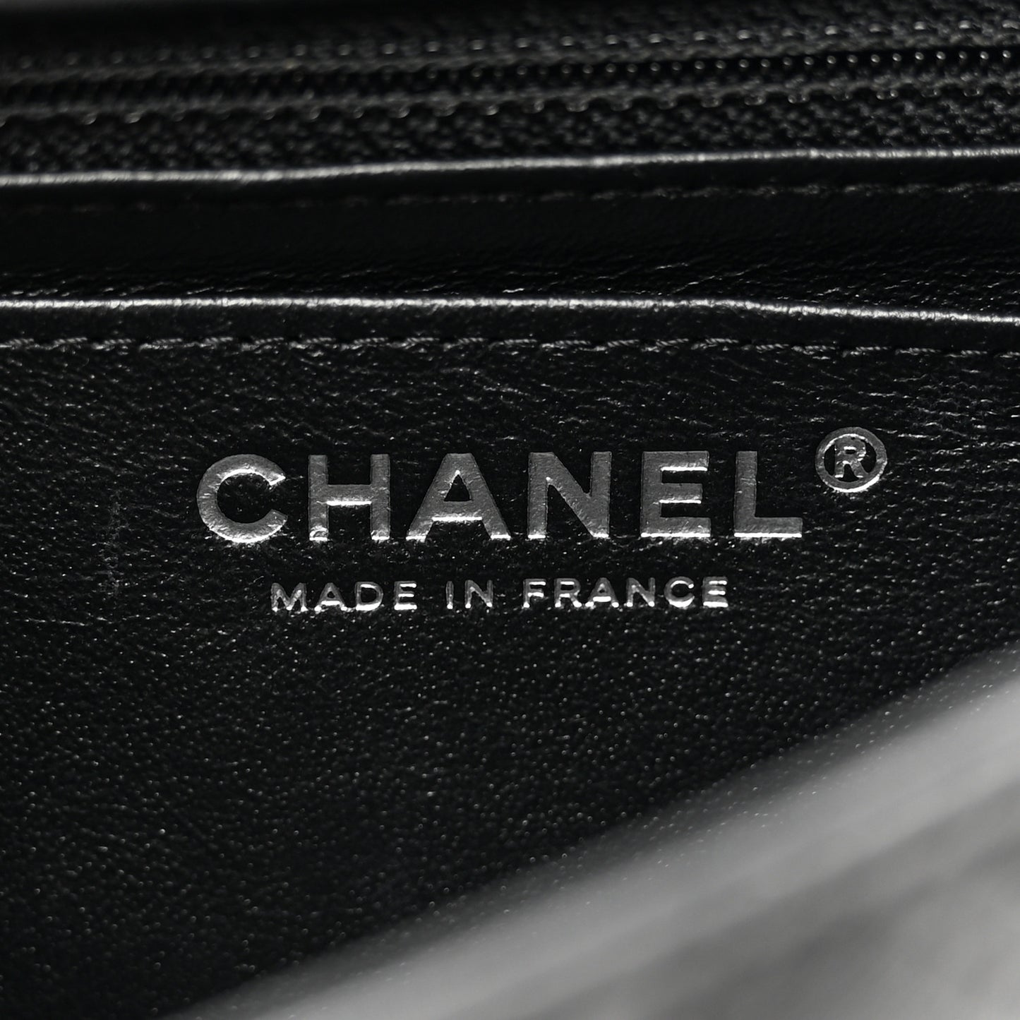 Lambskin Quilted Mini Rectangular Flap So Black