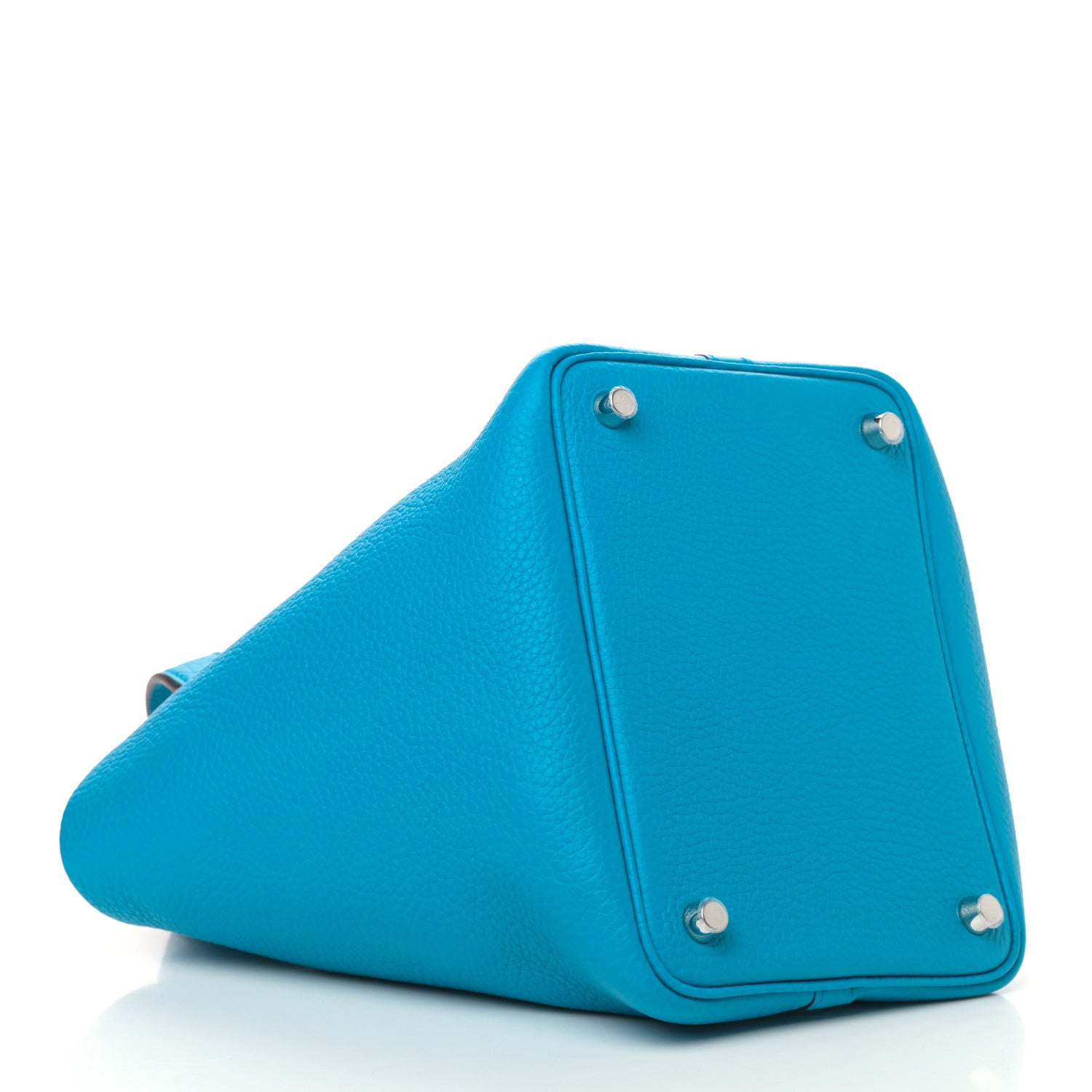 Hermes Taurillon Clemence Picotin Lock 18 PM Bleu Frida 3 of 9