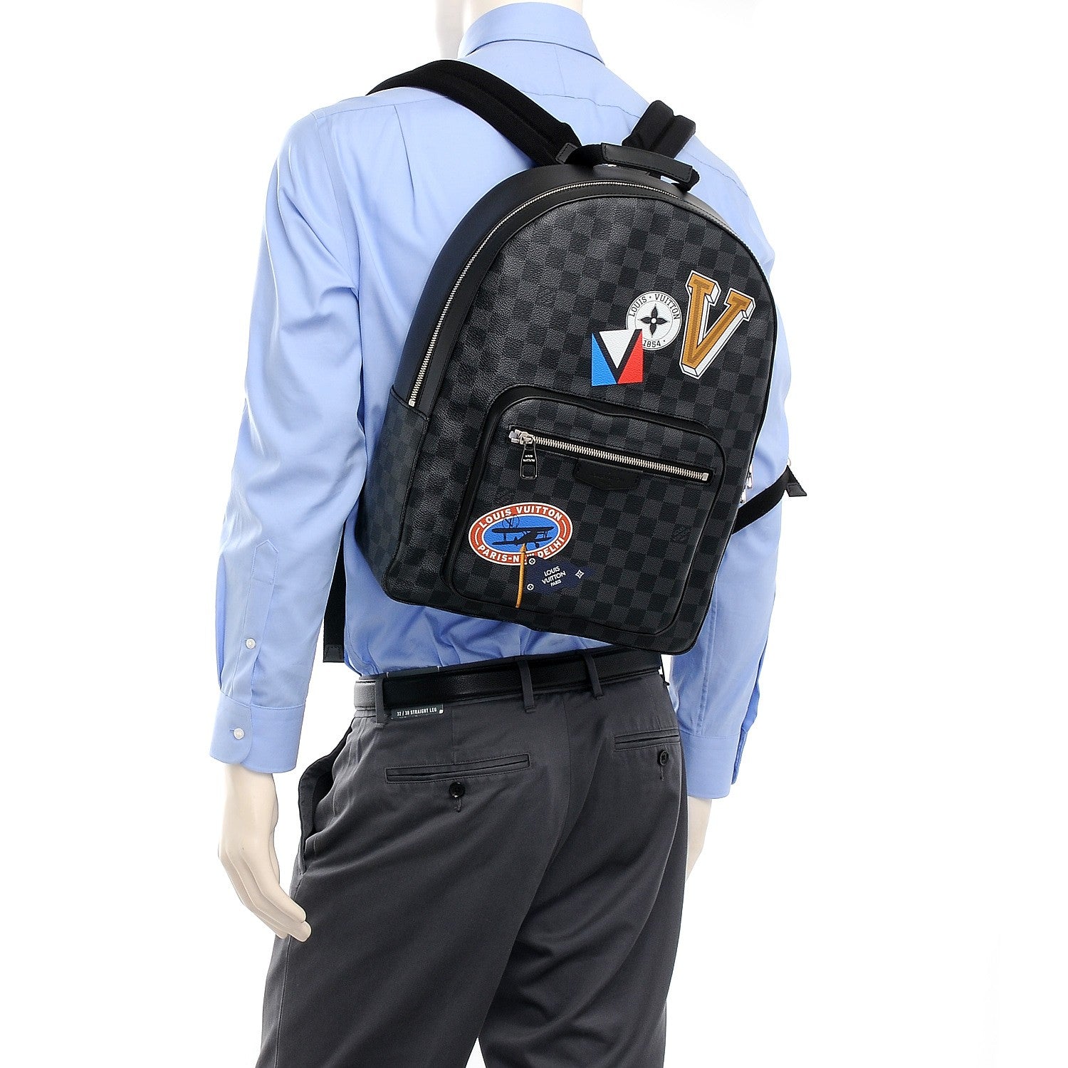 Louis Vuitton Damier Graphite Josh Backpack 2 of 10