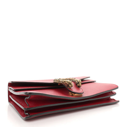 Gucci Dollar Calfskin Swarovski Crystal Small Dionysus Shoulder Bag Hibiscus Red 4 of 7