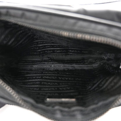 Prada Re-Nylon Saffiano Shoulder Bag Black 5 of 11