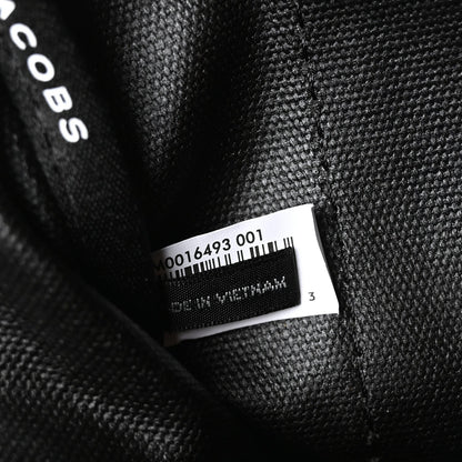 Marc Jacobs Cotton Canvas Small The Traveler Tote Bag Black 7 of 7