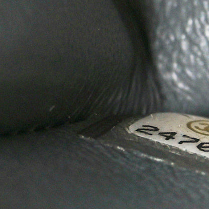 Chanel Caviar Quilted Medium Double Flap Dark Grey 7 of 9