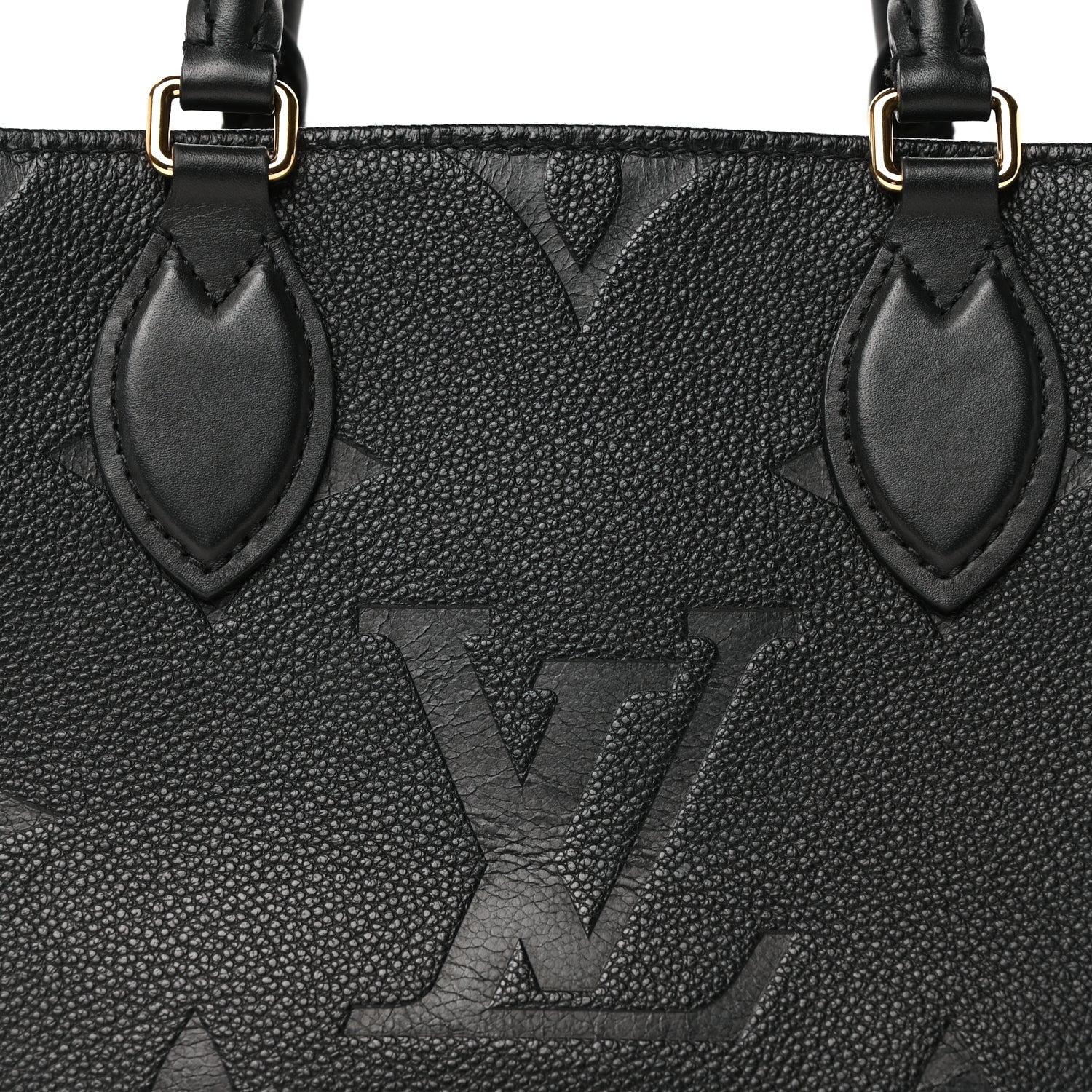 Louis Vuitton Empreinte Monogram Giant Onthego PM  Black 6 of 8