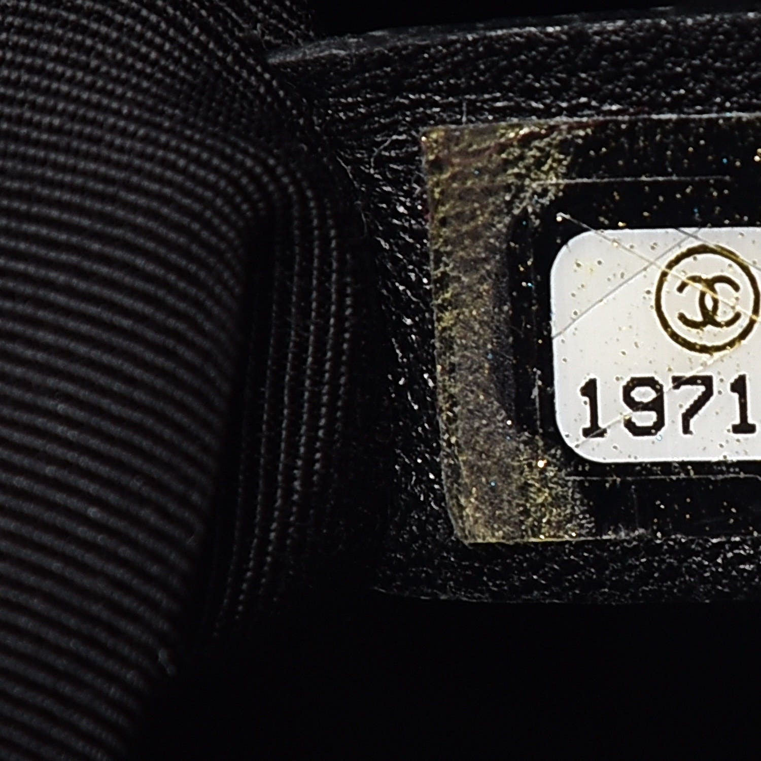 Chanel Deerskin Cerf Executive Shopper Tote Black 8 of 10