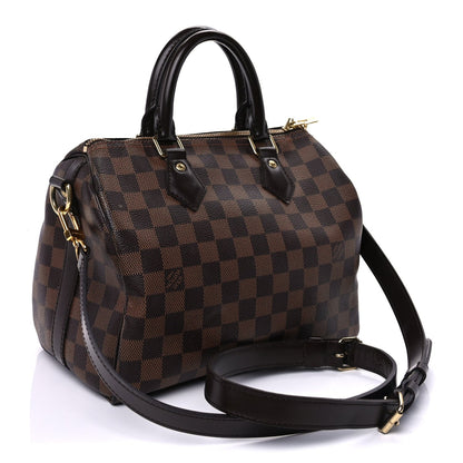 Louis Vuitton Damier Ebene Speedy Bandouliere 25 2 of 7
