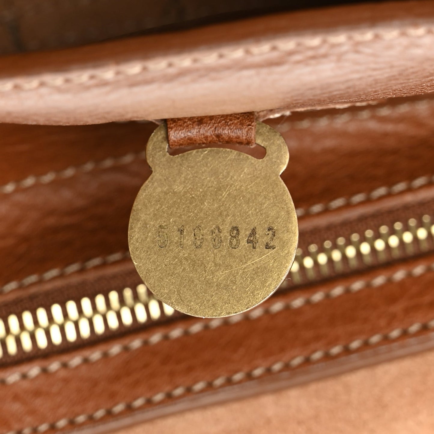 Natural Leather Bayswater Oak