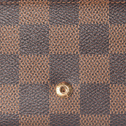 Louis Vuitton Damier Ebene Josephine Wallet Red 14 of 25