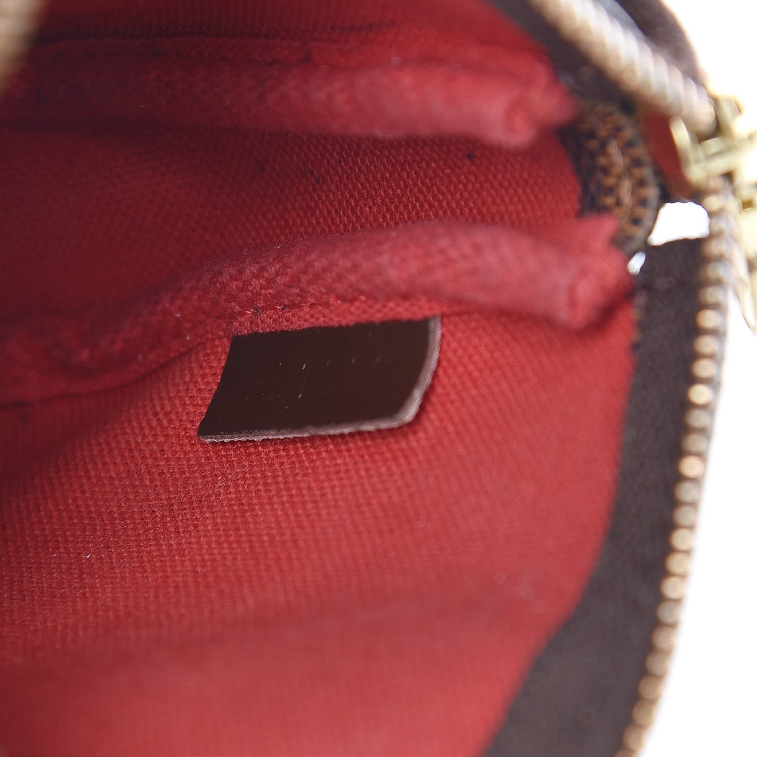 Louis Vuitton Damier Ebene Mini Pochette Accessories 7 of 10