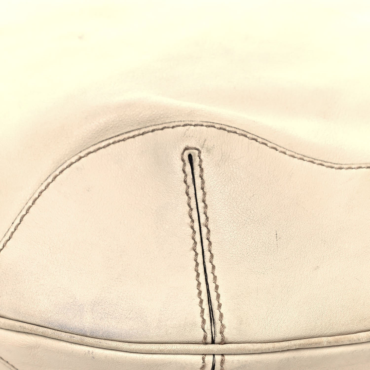 Gucci Calfskin Peggy Bamboo Top Handle Hobo Ivory 9 of 23
