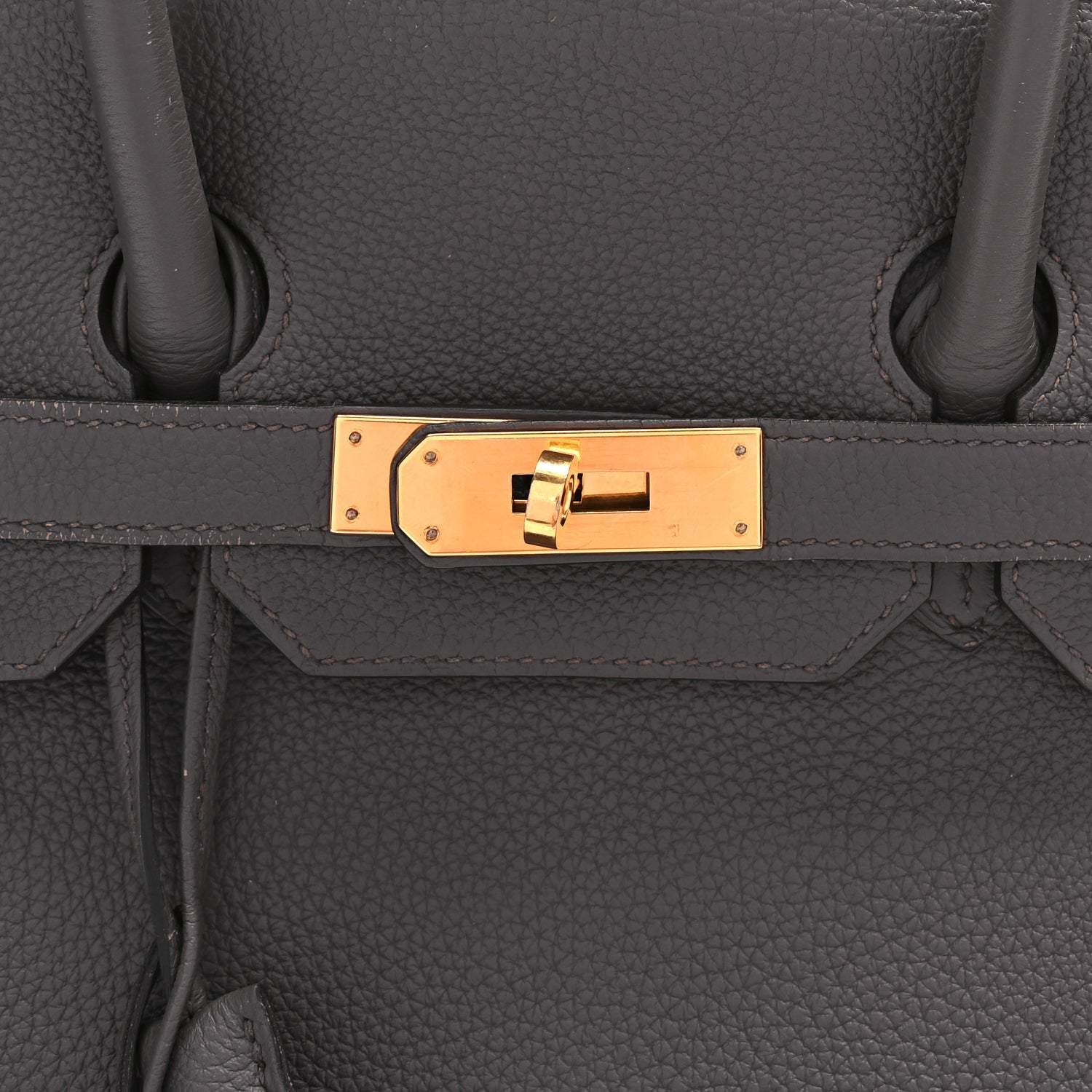 Hermes Togo Birkin 35 Etain 7 of 18