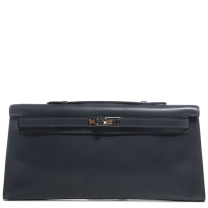 Hermes Box Kelly Longue Pochette Graphite 1 of 8