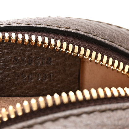 Gucci GG Supreme Monogram Web Mini Ophidia Round Shoulder Bag Brown 7 of 7