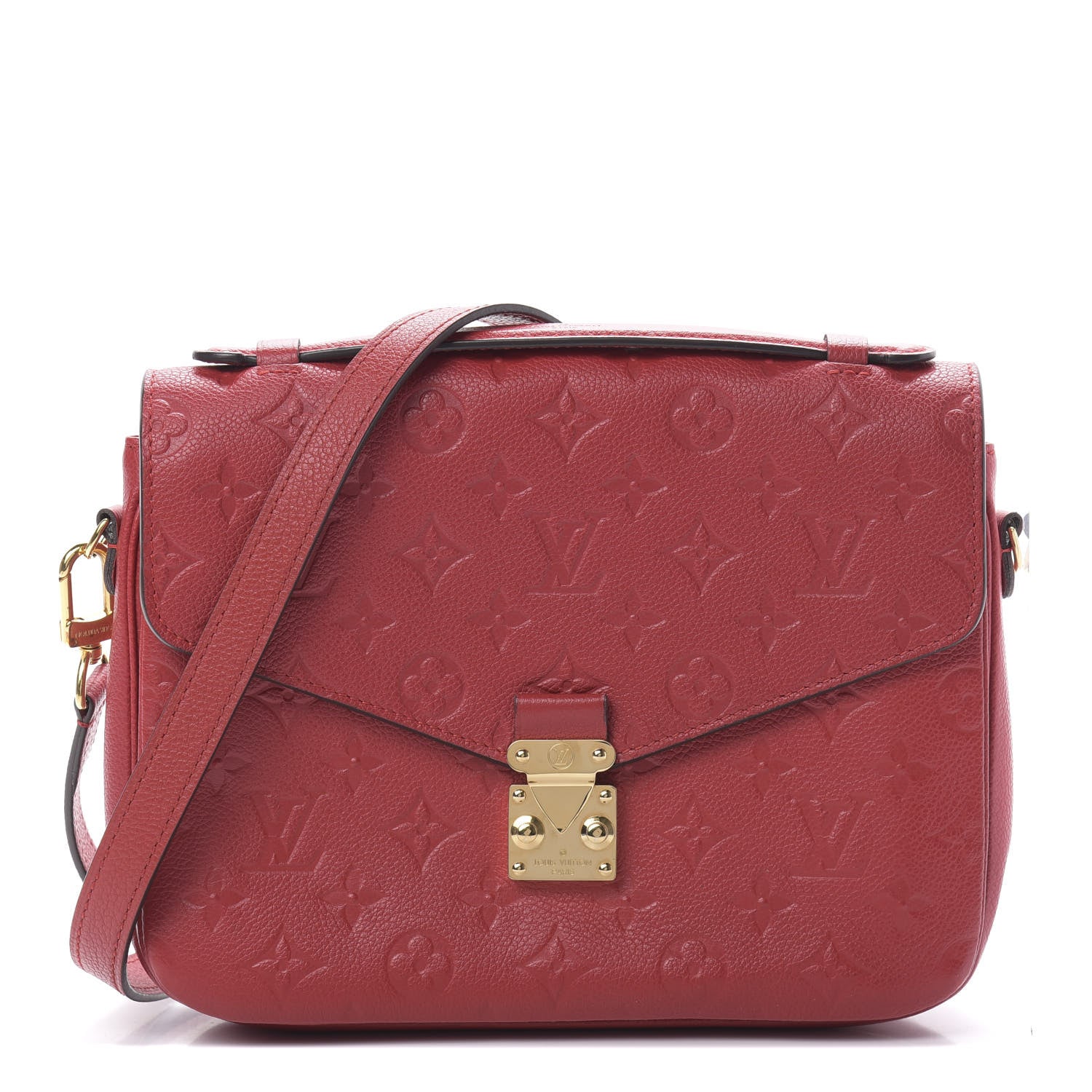 Louis Vuitton Empreinte Pochette Metis Cerise 1 of 12