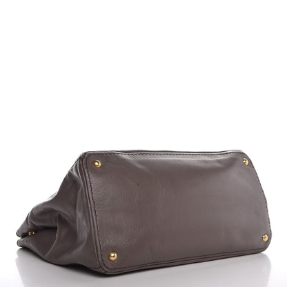 Prada Soft Calf Tote Bambu 4 of 17