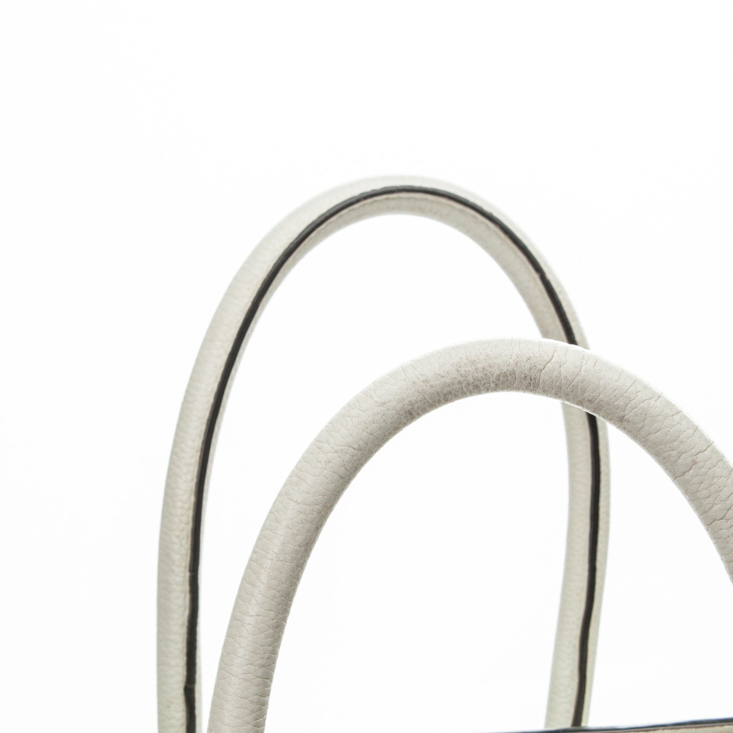 Celine Drummed Calfskin Mini Luggage Lune 7 of 9