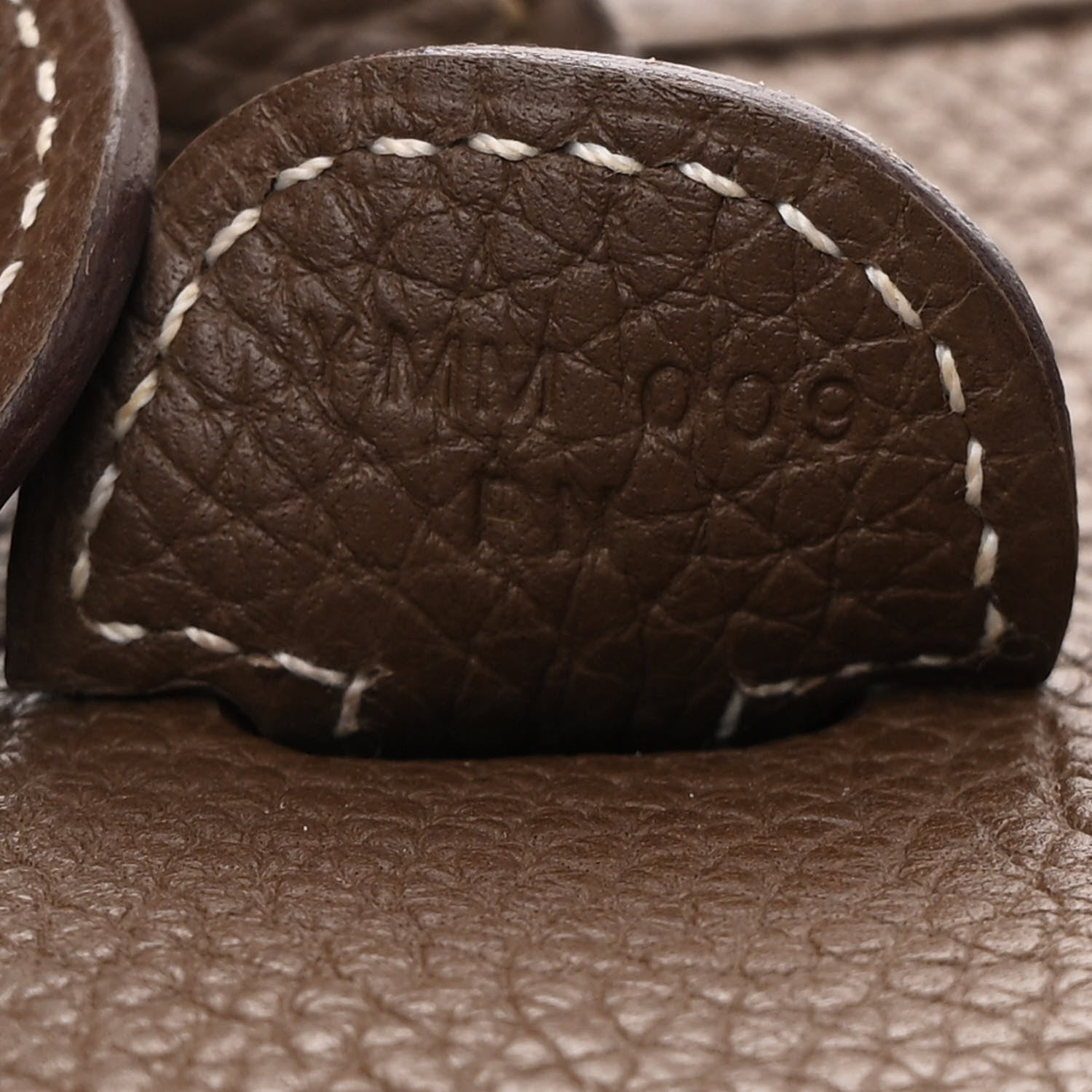 Hermes Taurillon Clemence Evelyne III PM Etoupe 7 of 15