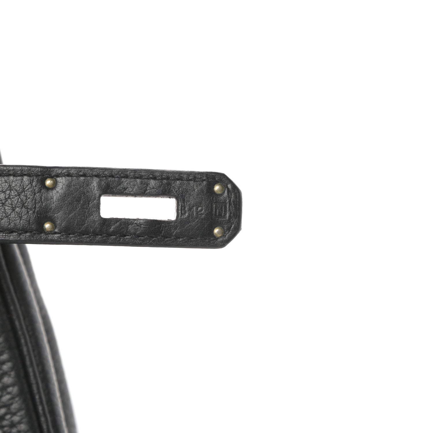 Hermes Taurillon Clemence Birkin 30 Black 7 of 10