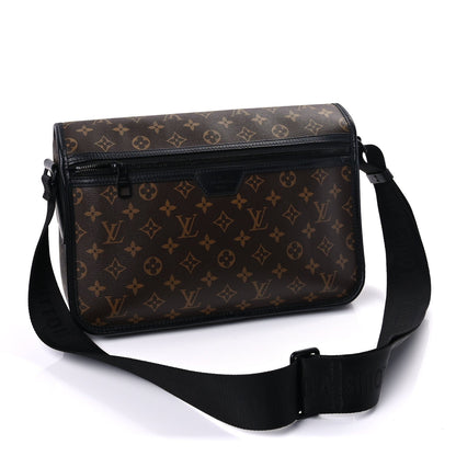 Louis Vuitton Monogram Macassar Archy Messenger MM 2 of 7