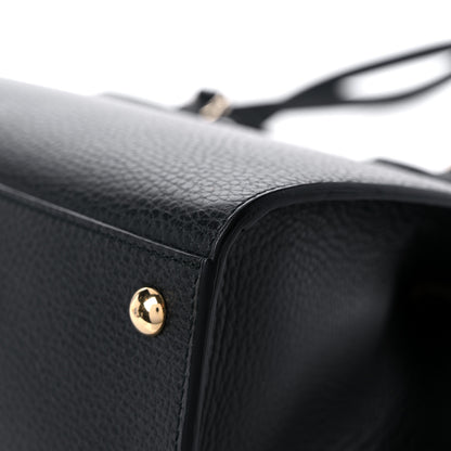 Gucci Pebbled Calfskin Medium Soho Top Handle Satchel Black 11 of 11