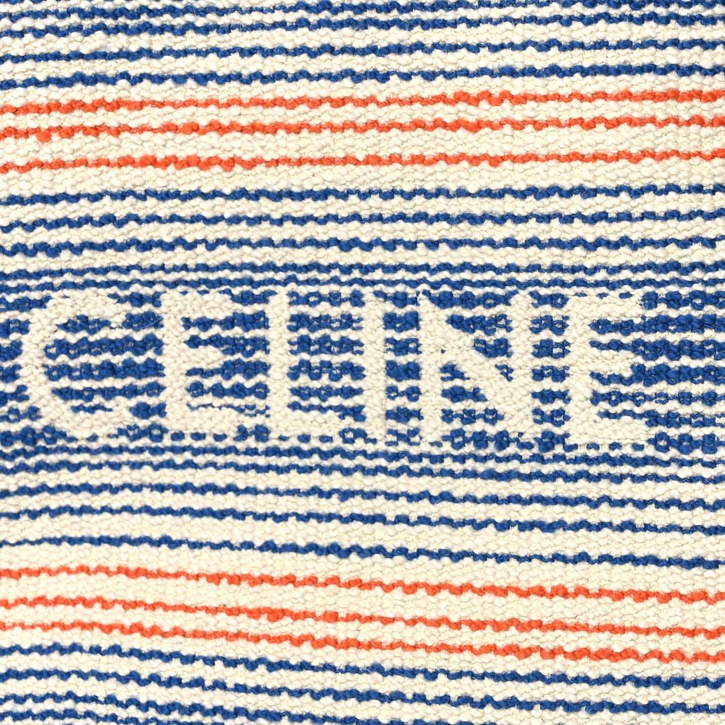 Jacquard Striped Large Cabas Multicolor