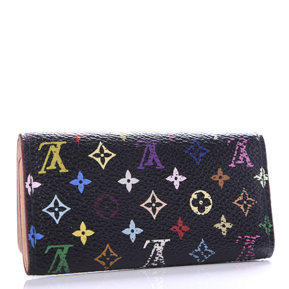 Louis Vuitton Monogram Multicolor Multicles 4 Key Holder Black 3 of 8