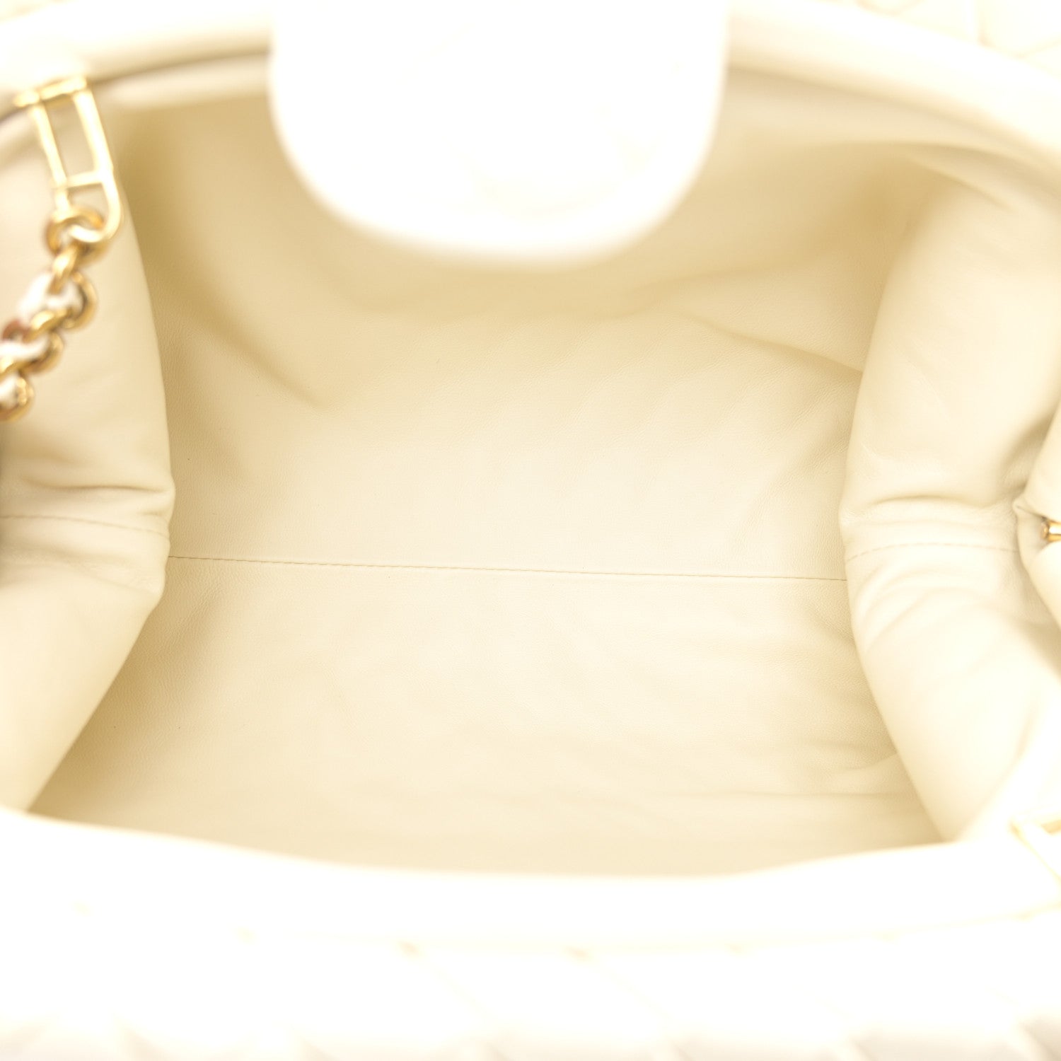 Bottega Veneta Nappa Intrecciato Teen The Lauren 1980 Clutch With Chain String 5 of 11