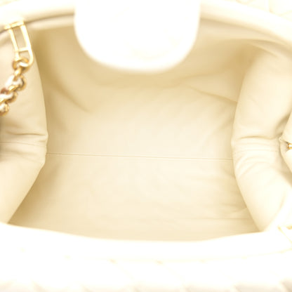 Bottega Veneta Nappa Intrecciato Teen The Lauren 1980 Clutch With Chain String 5 of 11