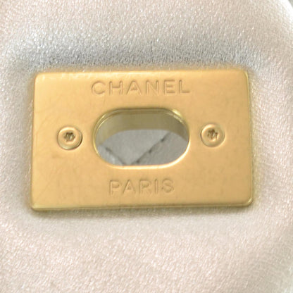 Chanel Lambskin Maxi Single Flap Metallic Silver 7 of 9