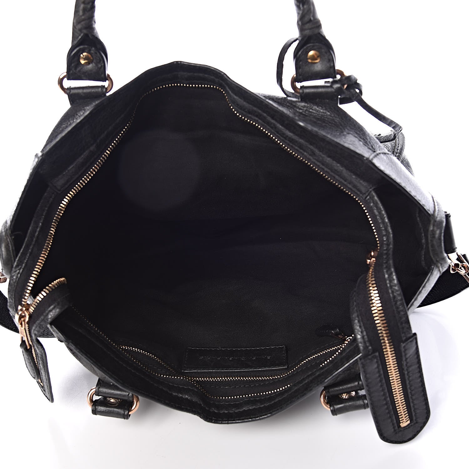 Balenciaga Agneau Giant 12 Rose Gold Hardware City Black 6 of 14