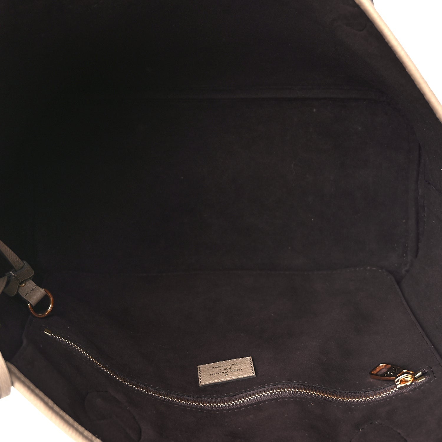 Louis Vuitton Empreinte Monogram Giant Neverfull MM Tourterelle 4 of 8
