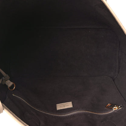 Louis Vuitton Empreinte Monogram Giant Neverfull MM Tourterelle 4 of 8