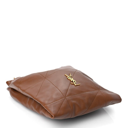 Saint Laurent Lambskin Matelasse Monogram Large Jamie 4.3 Pochon Light Fox 4 of 10