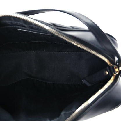 Saint Laurent Calfskin Matelasse Monogram Lou Camera Bag  Black 4 of 8