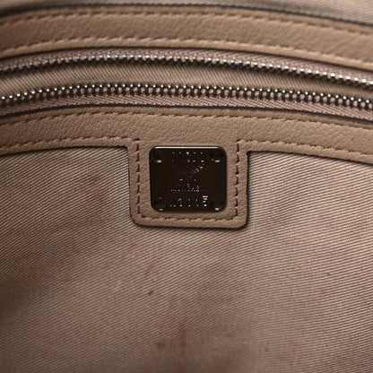 MCM Calfskin Ottomar Medium Klara Hobo New Beige 6 of 19