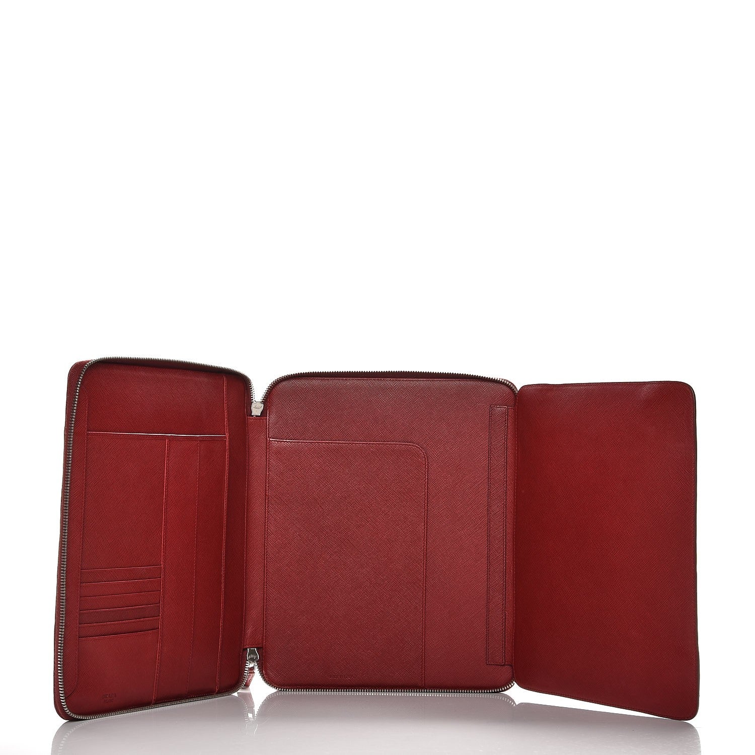 Prada Saffiano Ipad Organizer Case Red 5 of 8