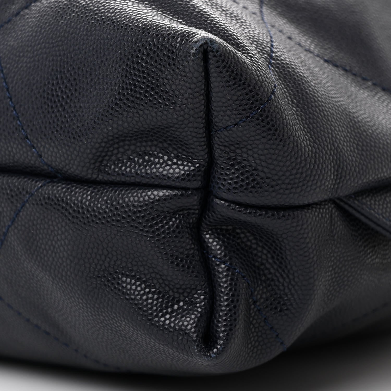 Chanel Shiny Caviar Quilted Chanel 22 Backpack Dark Blue 10 of 11