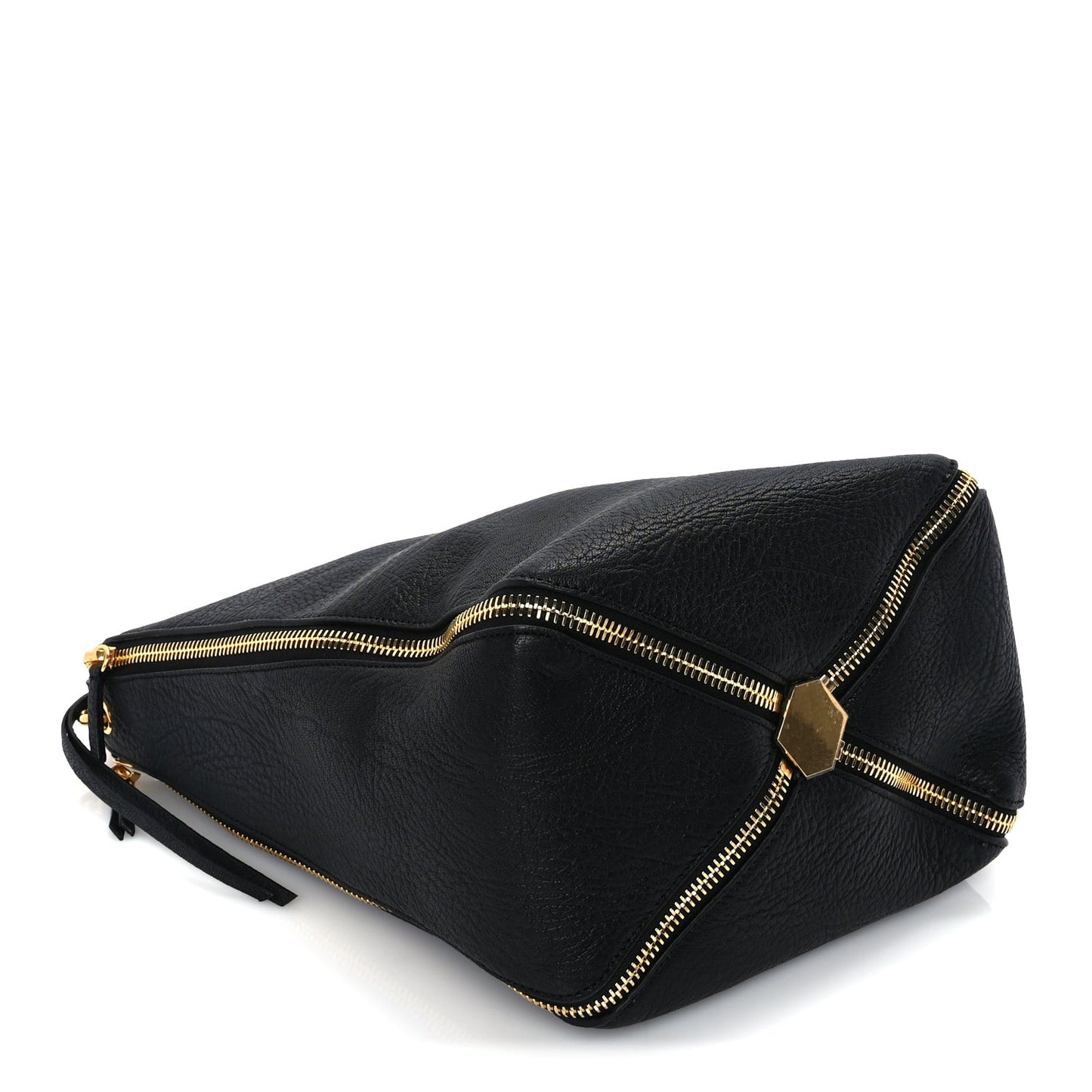 Textured Goatskin Camden Black