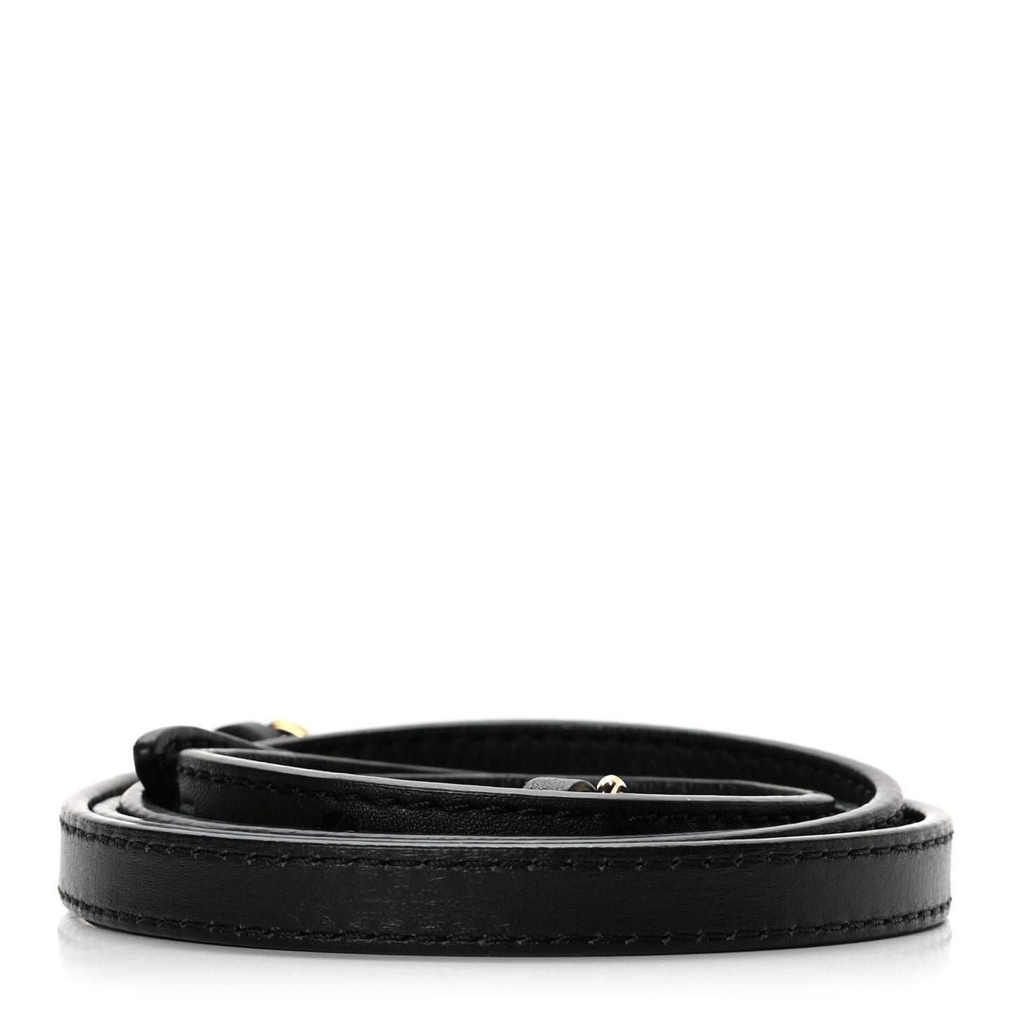 Calfskin 16mm Adjustable Shoulder Strap Black